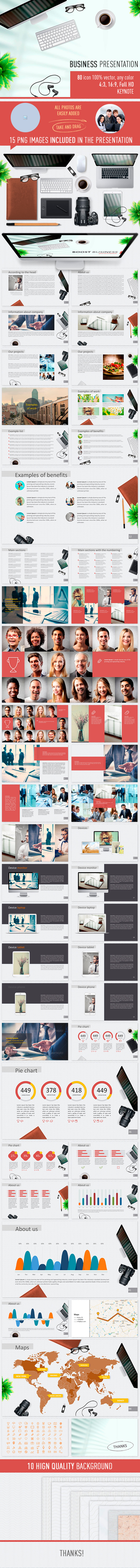 Business presentation - Business Keynote Templates