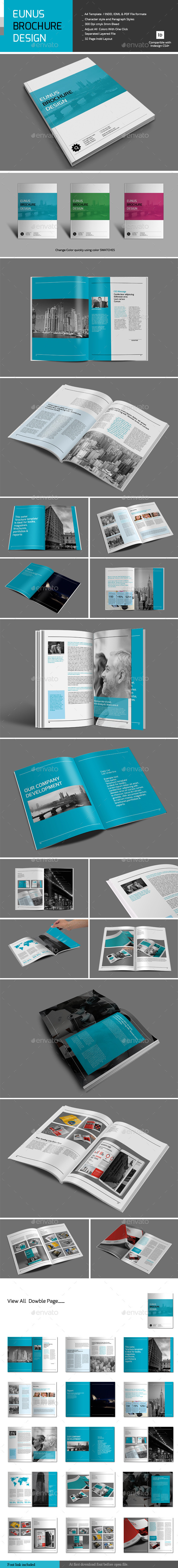 Eunus Brochure Design - Corporate Brochures