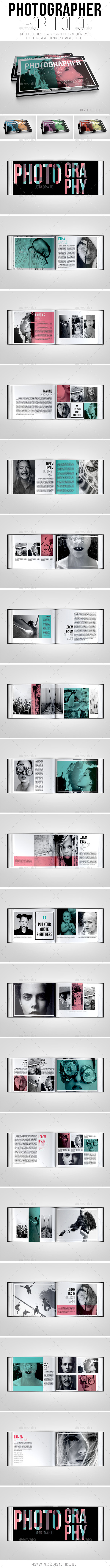 Photographer Portfolio Brochure - Portfolio Brochures