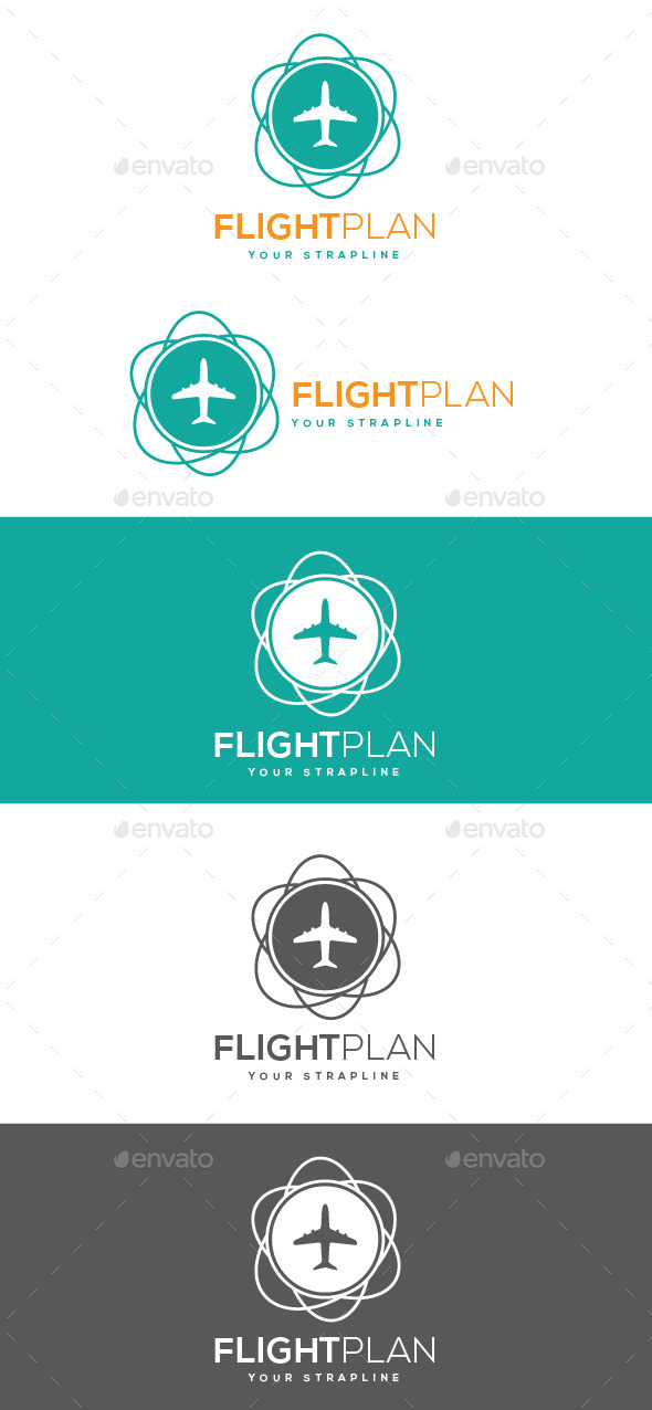 Flightplan Logo - Symbols Logo Templates