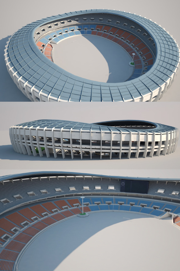 Jamsil Olympic Stadium - 3Docean 10408738