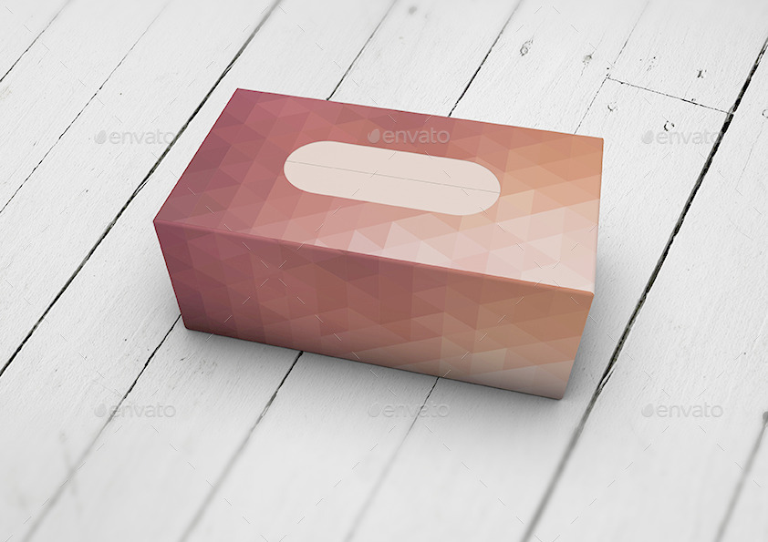 Tissue Box | Paper | Cardboard Box Mock-Up by Mock-Up ...