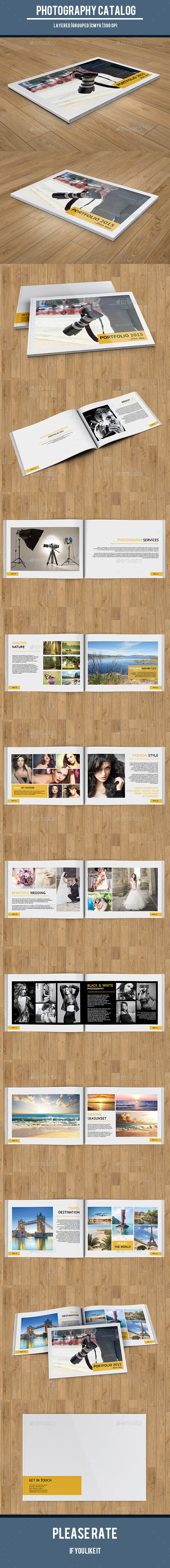 Photographer Portfolio Catalog-V150 - Catalogs Brochures