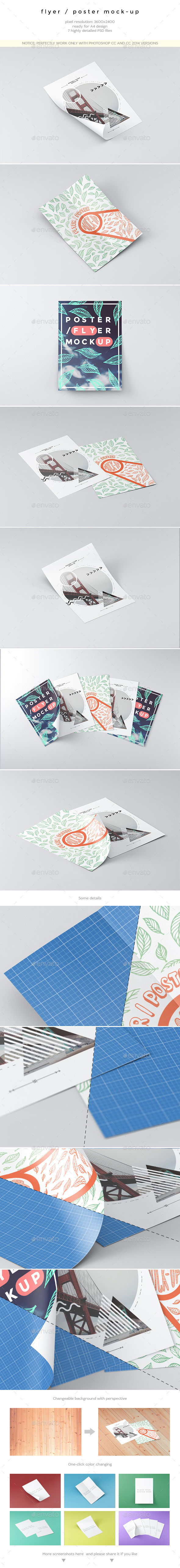 Flyer / Poster Mock-Up - Flyers Print