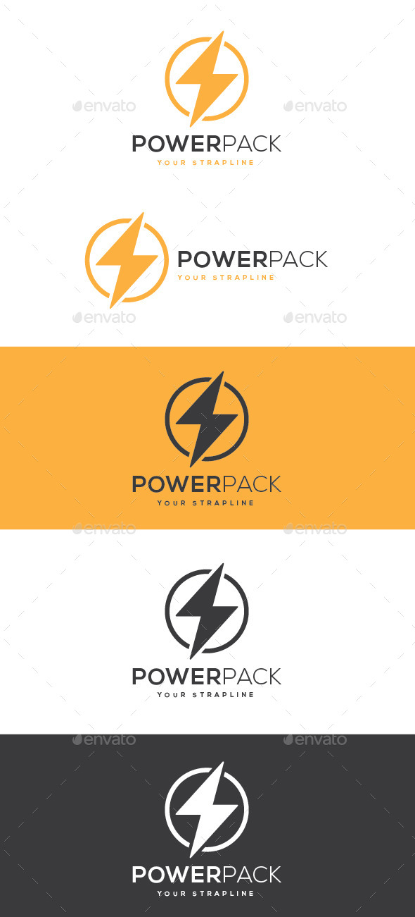Power Pack Logo - Symbols Logo Templates