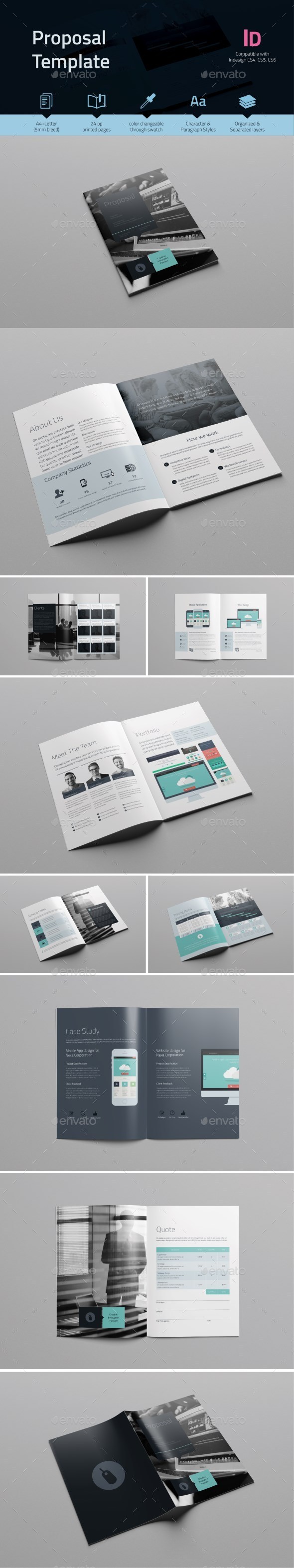 Proposal Template - Proposals & Invoices Stationery