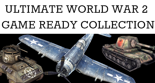 WW2 Game Ready Vehicles