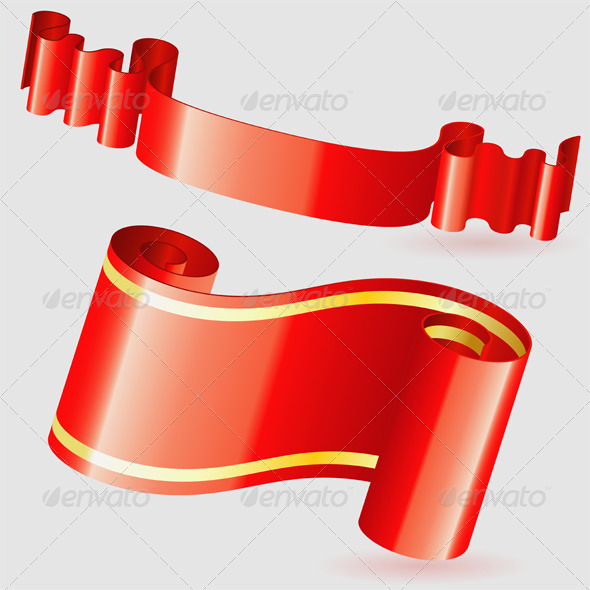 Scroll Ribbon - Borders Decorative