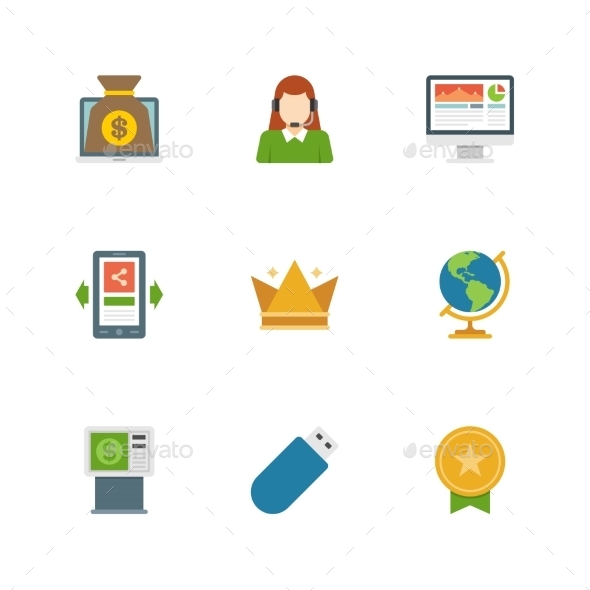 Business Icons - Computers Technology
