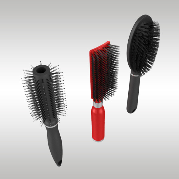 Hairbrush Set - 3Docean 10420661
