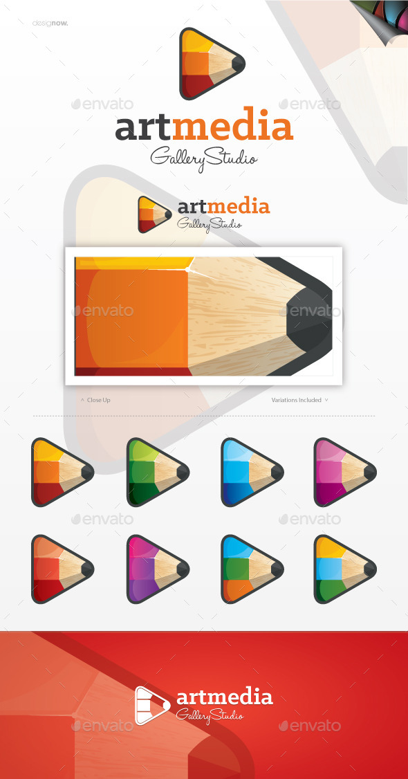 Art Media Logo - Objects Logo Templates