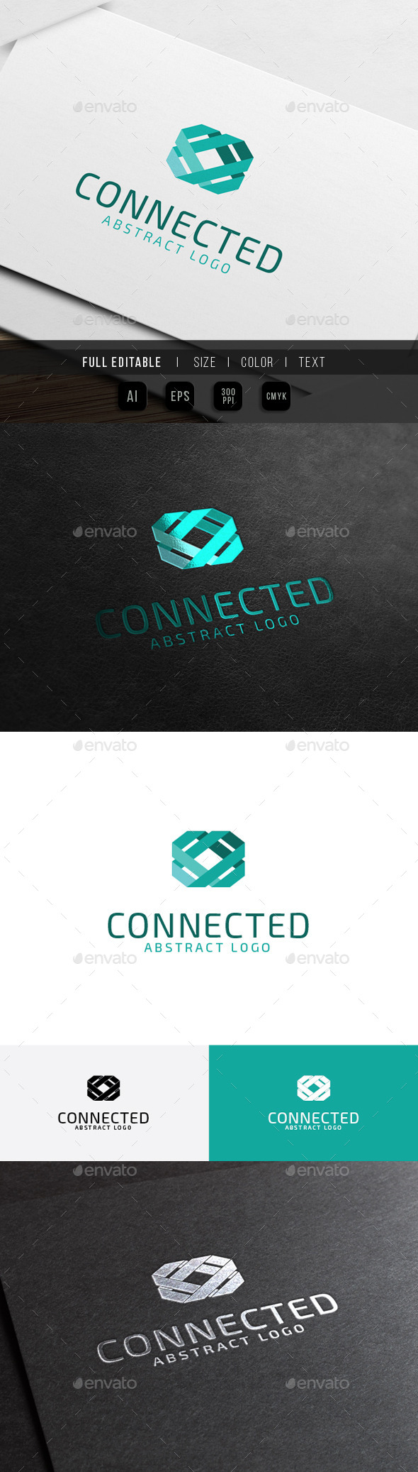 Abstract Connect - Link Technology - Abstract Logo Templates