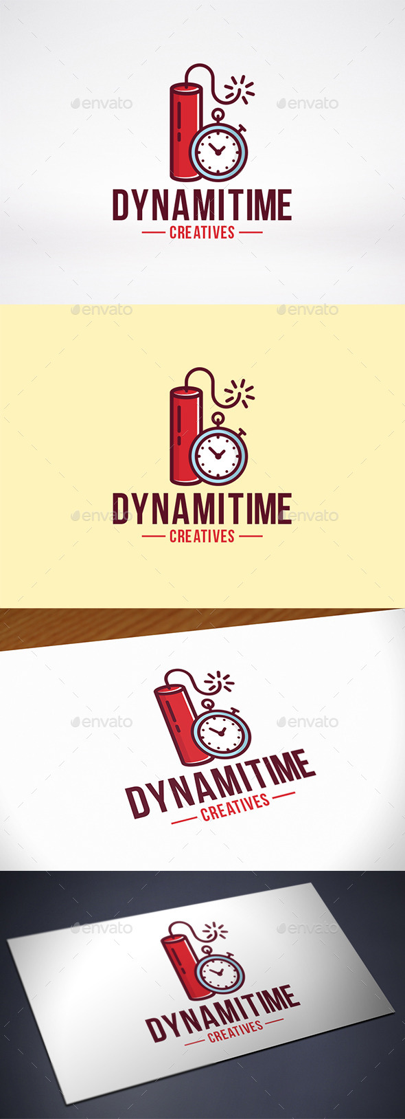 Dynamite Time Logo Template - Symbols Logo Templates