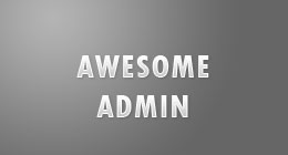 Awesome Admin!