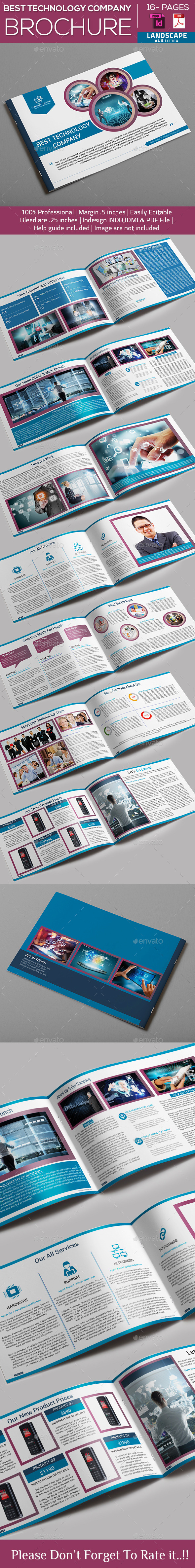 Technology Company Brochure - Catalogs Brochures