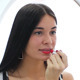 Female Doing Lips Makeup - VideoHive Item for Sale