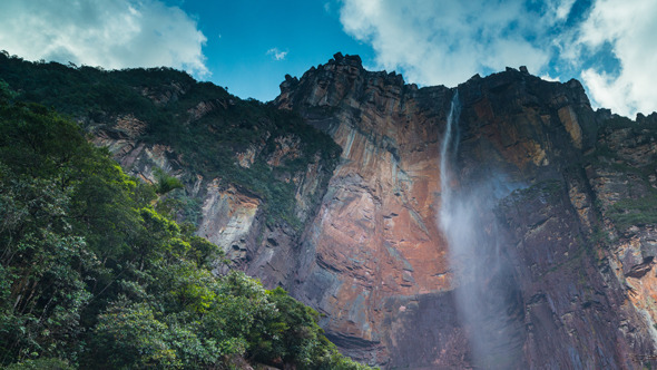 Angel Waterfall, Stock Footage | VideoHive