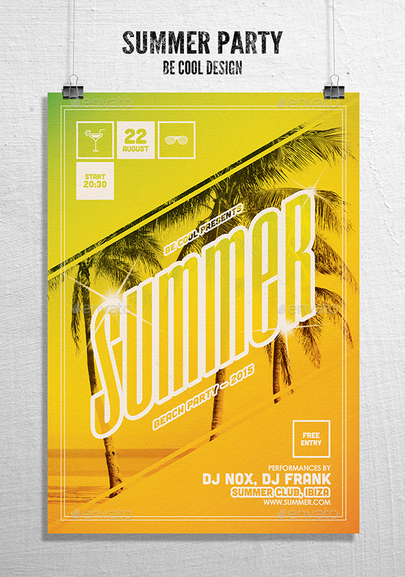 Summer Party Flyer/Poster