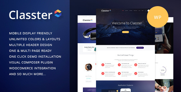 Classter | Multi-Purpose WordPress Theme - Miscellaneous WordPress