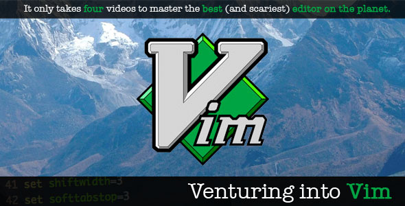 Venturing into Vim