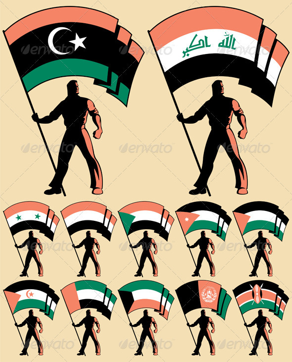 Flag Bearer 4 - Decorative Symbols Decorative