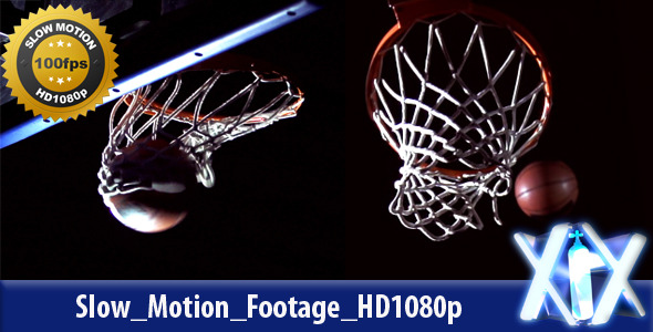 Basketball Falls Through Hoop alt