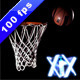 Basketball Into Hoop - VideoHive Item for Sale