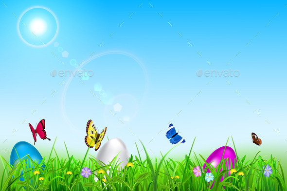 Easter Background - Miscellaneous Seasons/Holidays