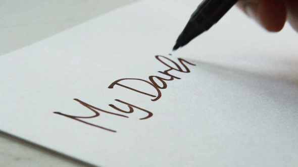 Writing a Letter to My Darling alt