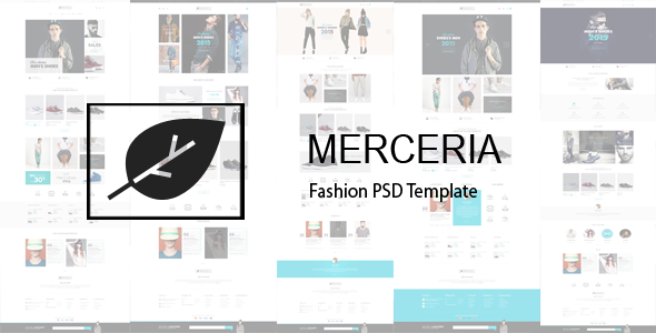 MERCERIA - Fashion PSD Template - Fashion Retail