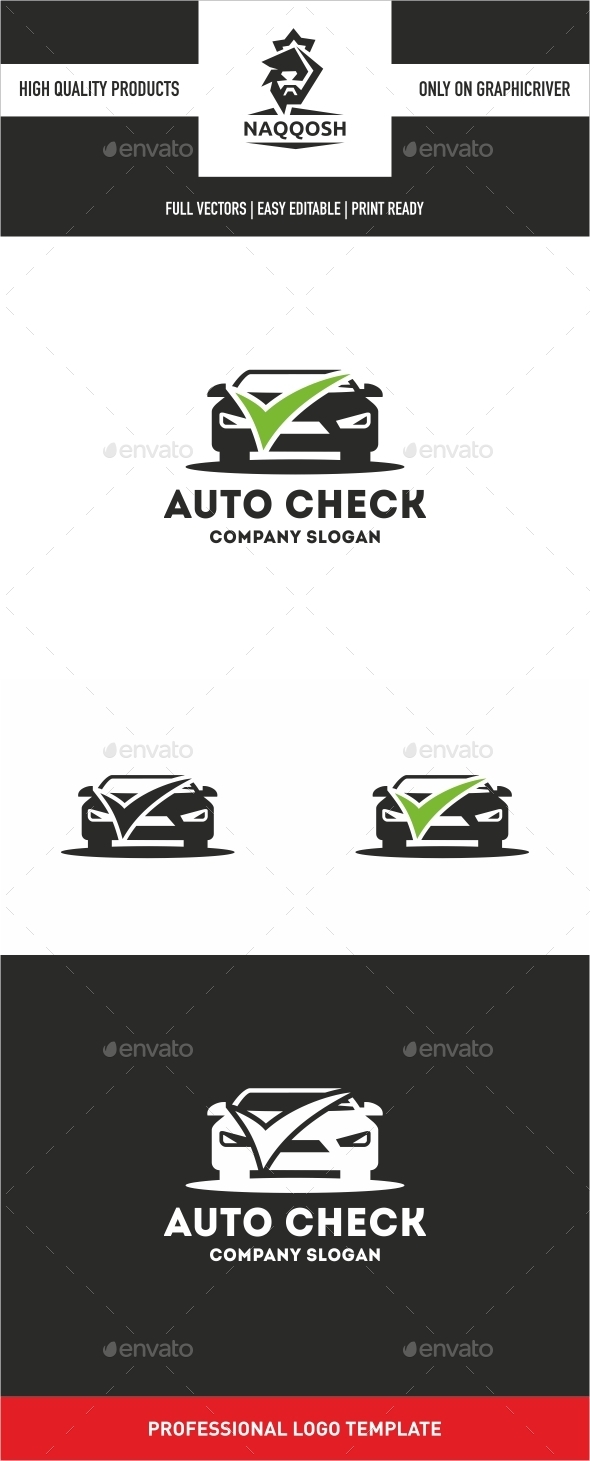 Auto Check Logo - Logo Templates