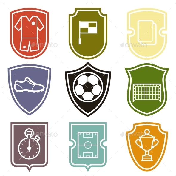 Set of Sports Labels - Sports/Activity Conceptual