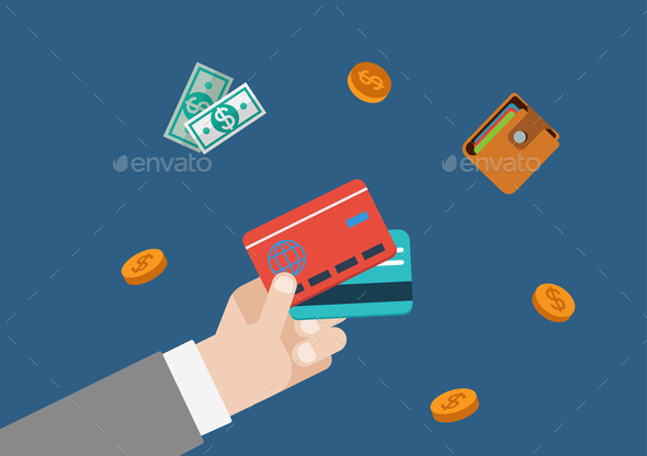 Credit Card Finance Money - Concepts Business
