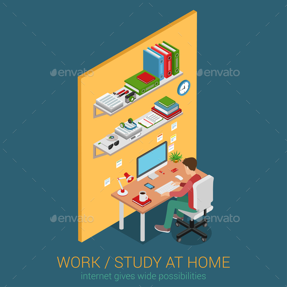 Isometric Infographic Concept - People Characters