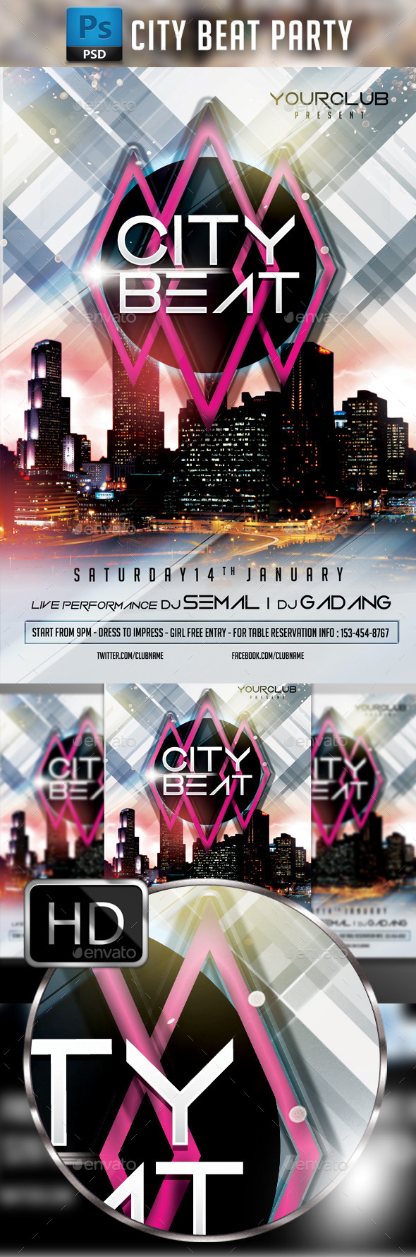 City Beat Party - Clubs & Parties Events