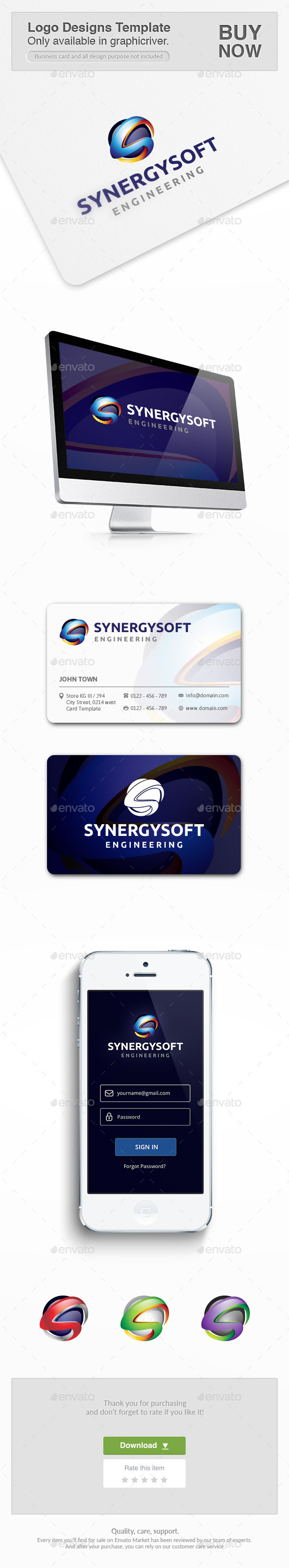 Synergy Engineering - 3d Abstract