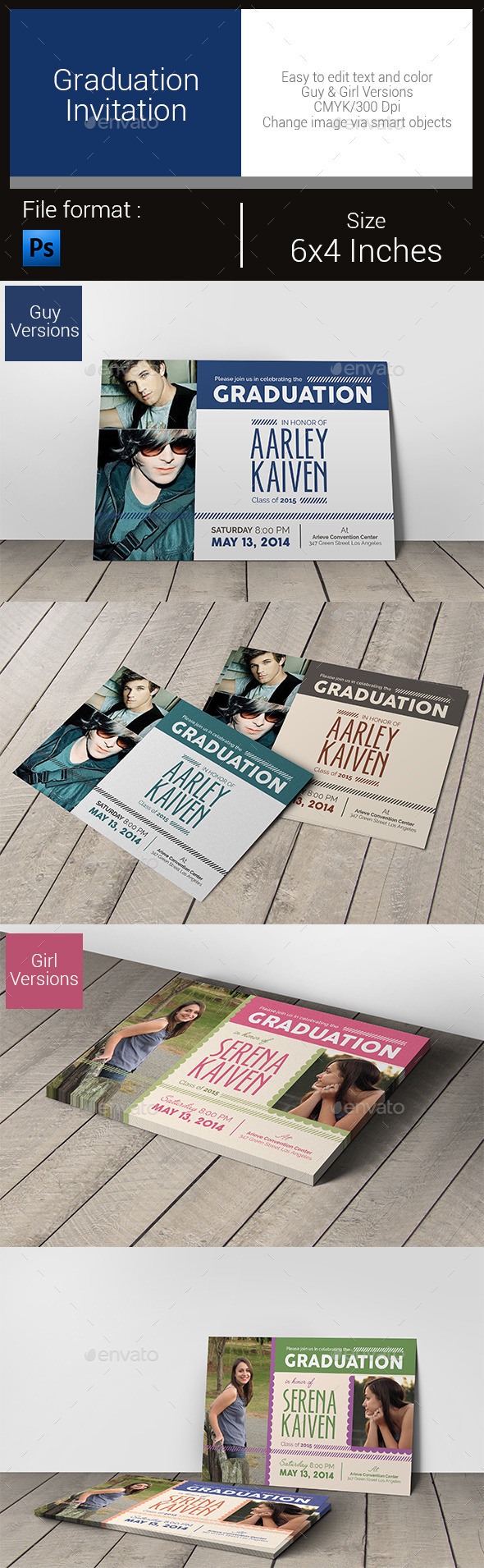Graduation Invitation - Invitations Cards & Invites