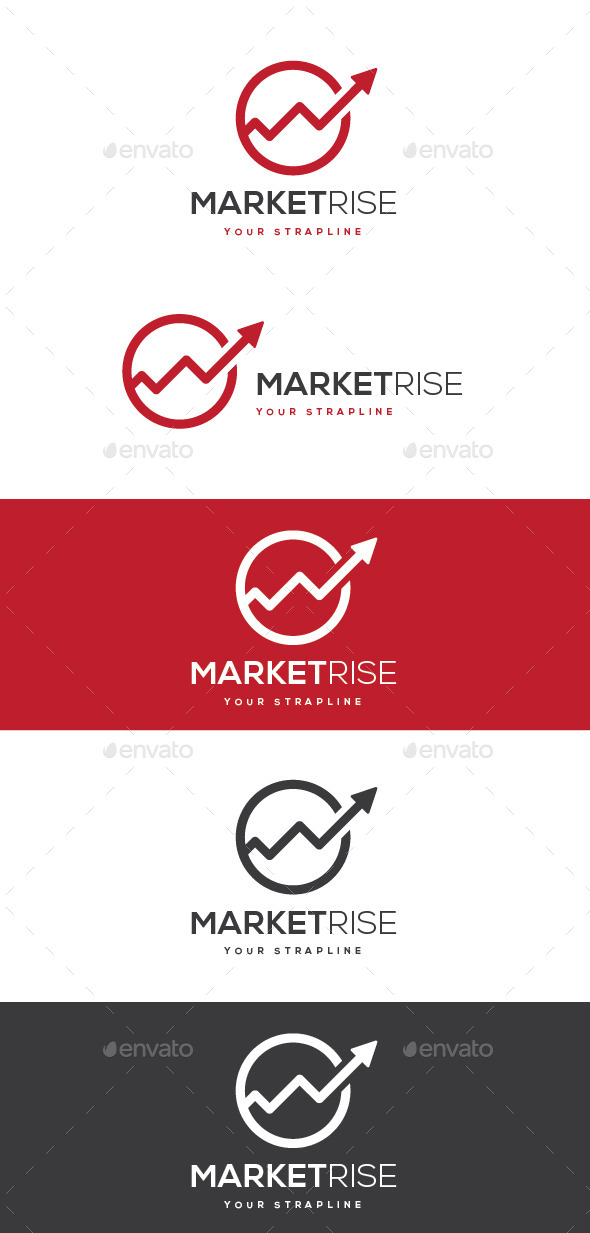 Market Rise Logo - Symbols Logo Templates