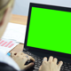 Woman Working With Laptop - VideoHive Item for Sale