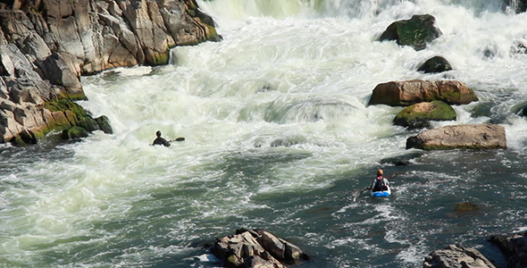 Tiny Kayakers Tackle Mighty Rapids