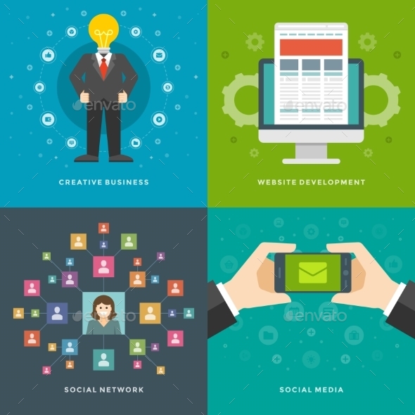Website Promotion Banners Templates - Web Technology