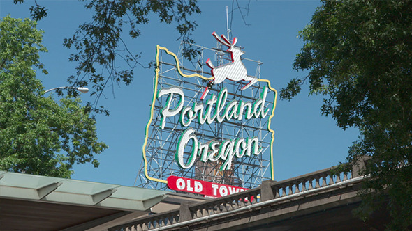 Portland Oregon Sign