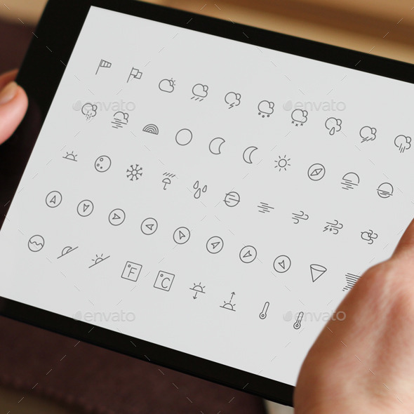 Get Minimal - 50 Weather icons - Web Icons