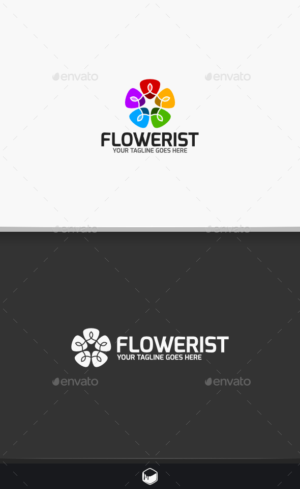 Flowerist Logo - Nature Logo Templates