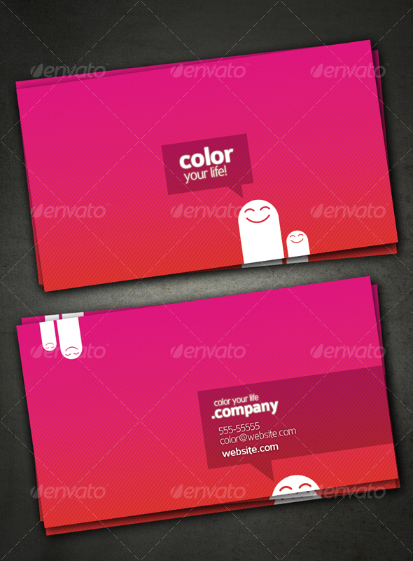 Colorful Card - Creative Business Cards