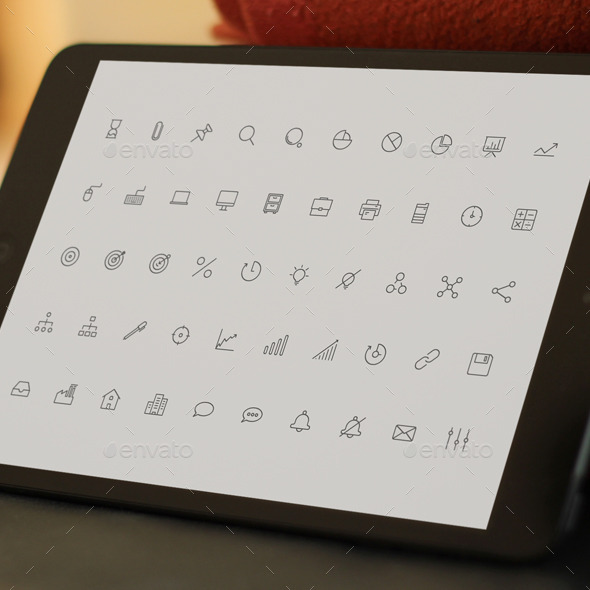 Get Minimal - 50 Office icons - Business Icons