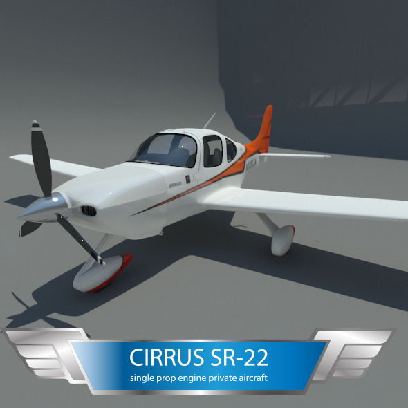 cirrus sr-22 private - 3Docean 10463685