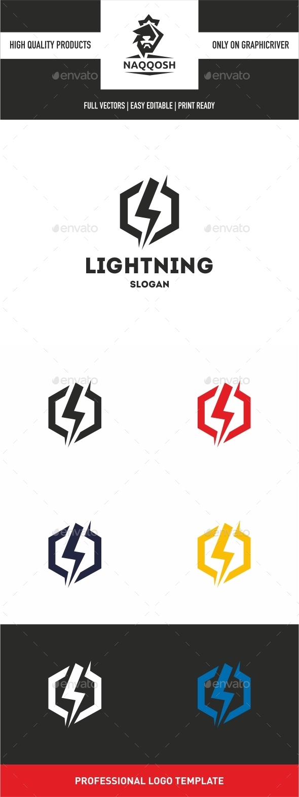 Lightning Logo - Logo Templates
