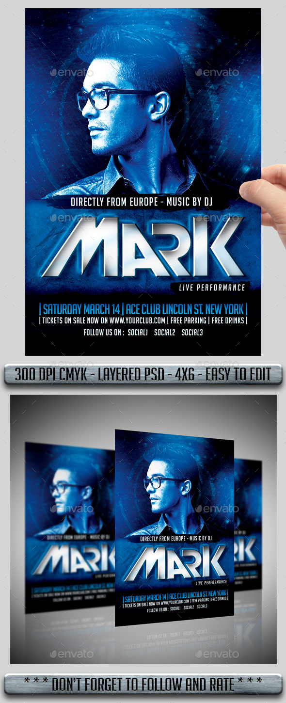 Guest DJ Flyer - Flyers Print Templates