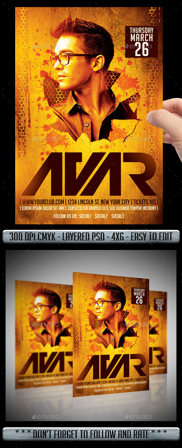 Club DJ Flyer - Events Flyers